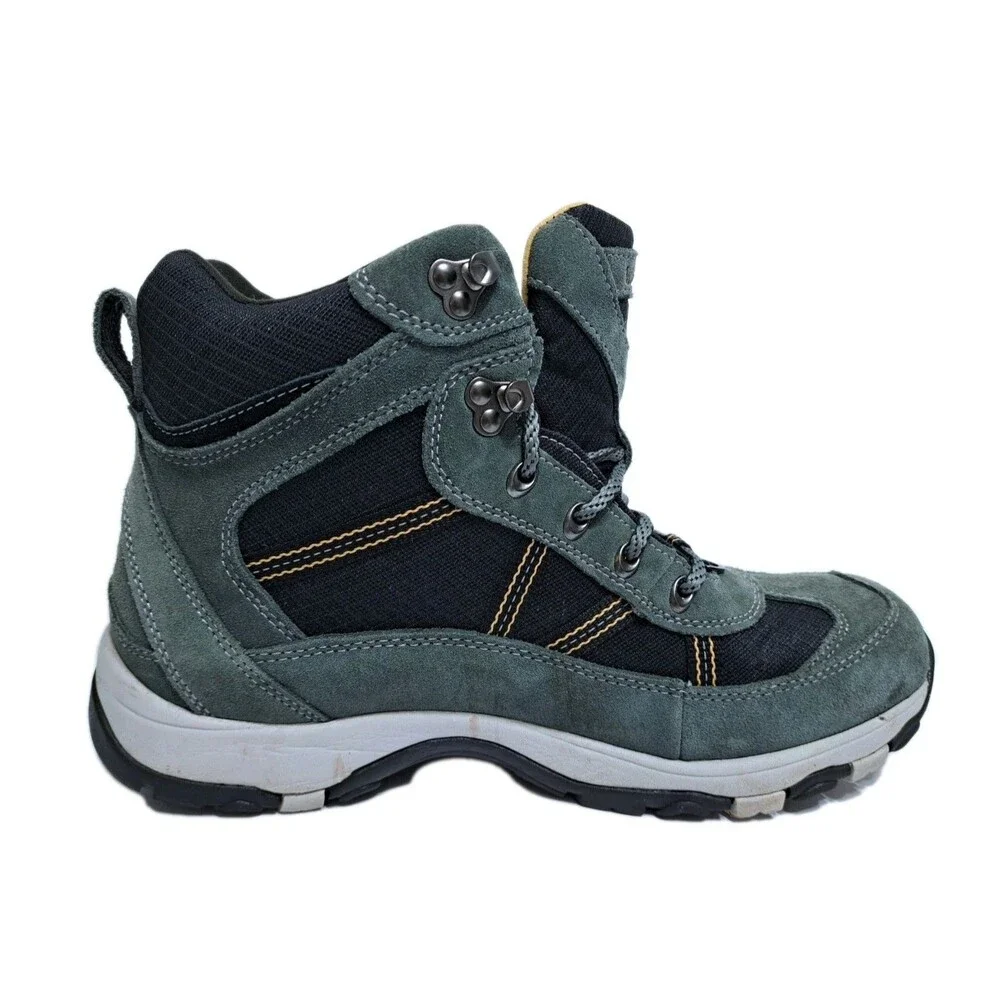 LL Bean Mens 10.5 Tek 2.5 Waterproof Hiking Boots Green Insulated PrimaLoft 200g